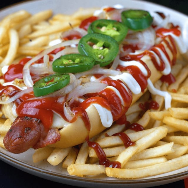 Hot Dog Salteado.