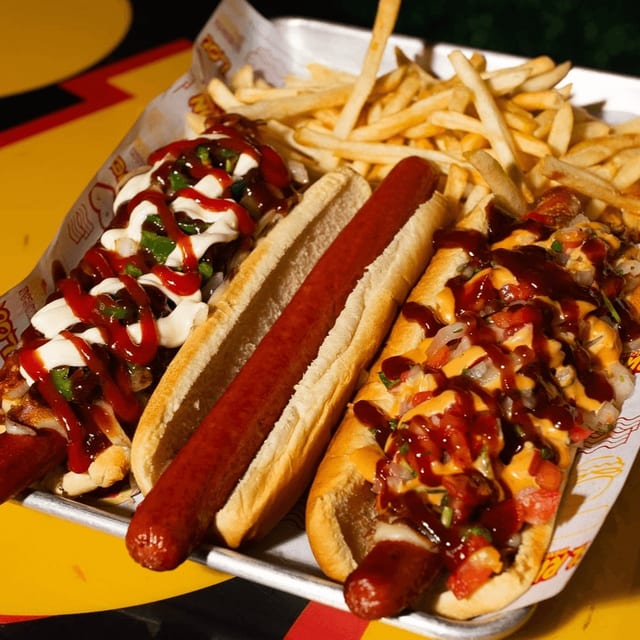 Bandeja Hot Dog.