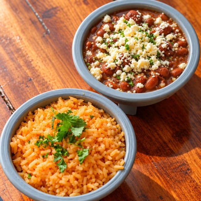 Side of Rice and Beans.