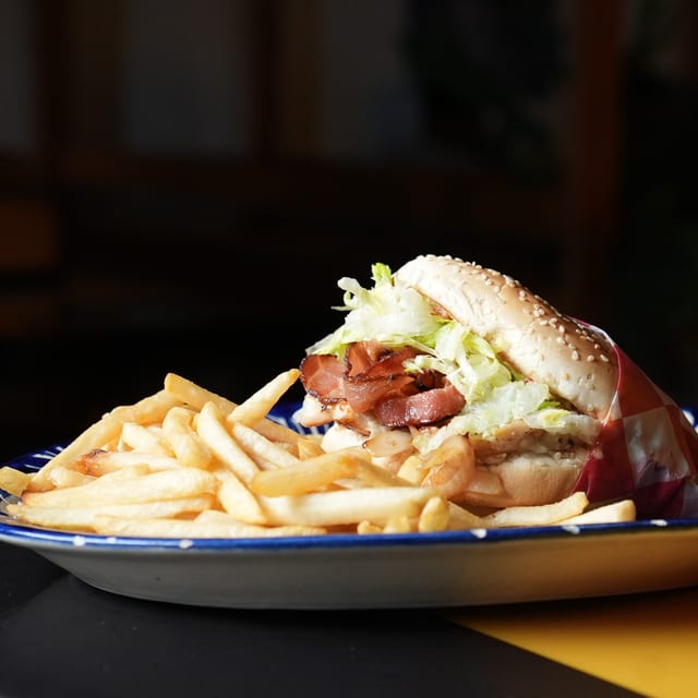 Chicken Burger Promo Combo.